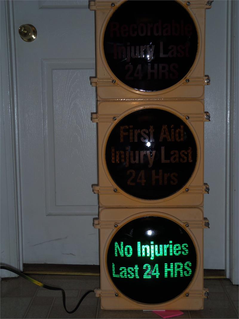 12" Custom Lens Traffic Light with 4 Position Switch